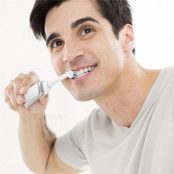 Brosse à dents rotative/à pulsation